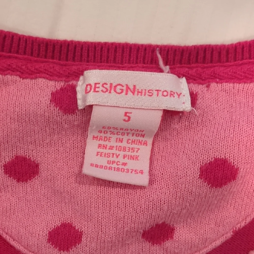 🩷 Gymboree Fuchsia Button-Up Cardigan